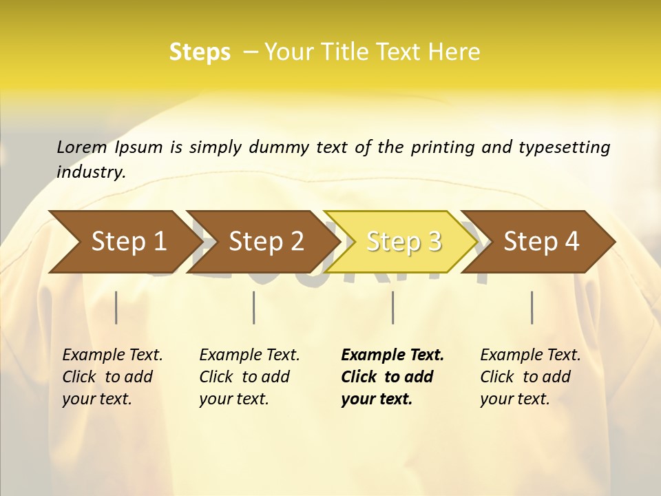 Aging White Background Elder PowerPoint Template