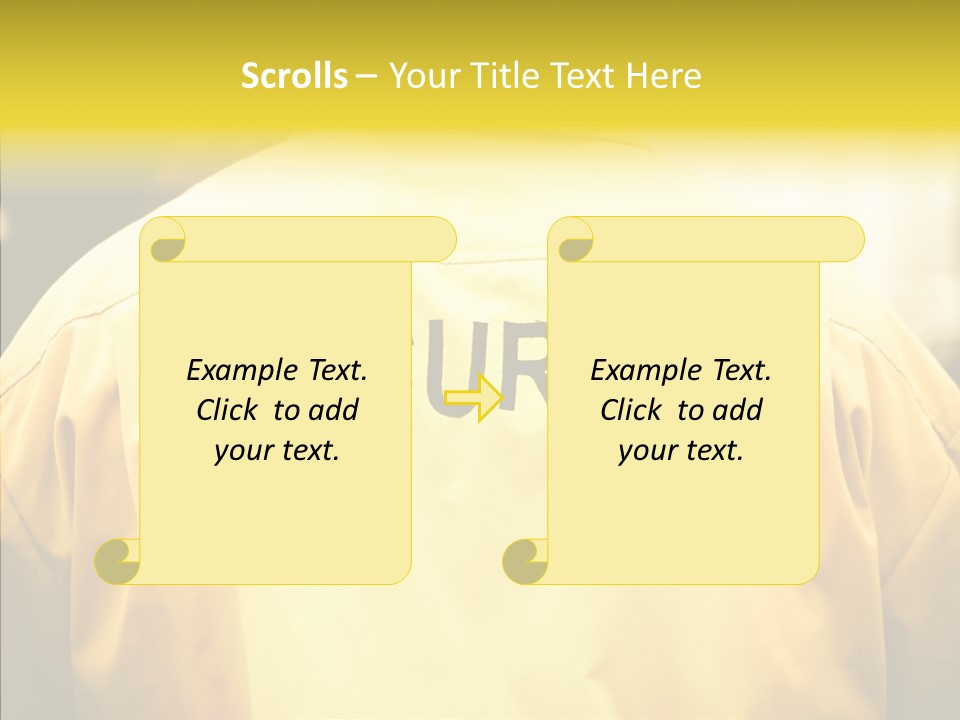 Aging White Background Elder PowerPoint Template