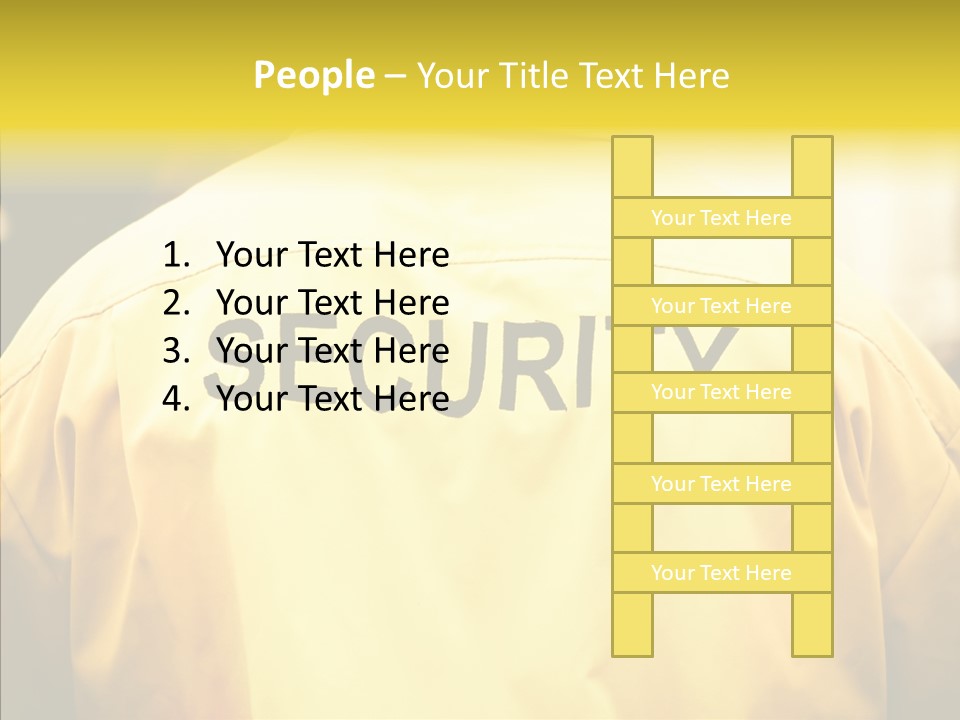 Aging White Background Elder PowerPoint Template
