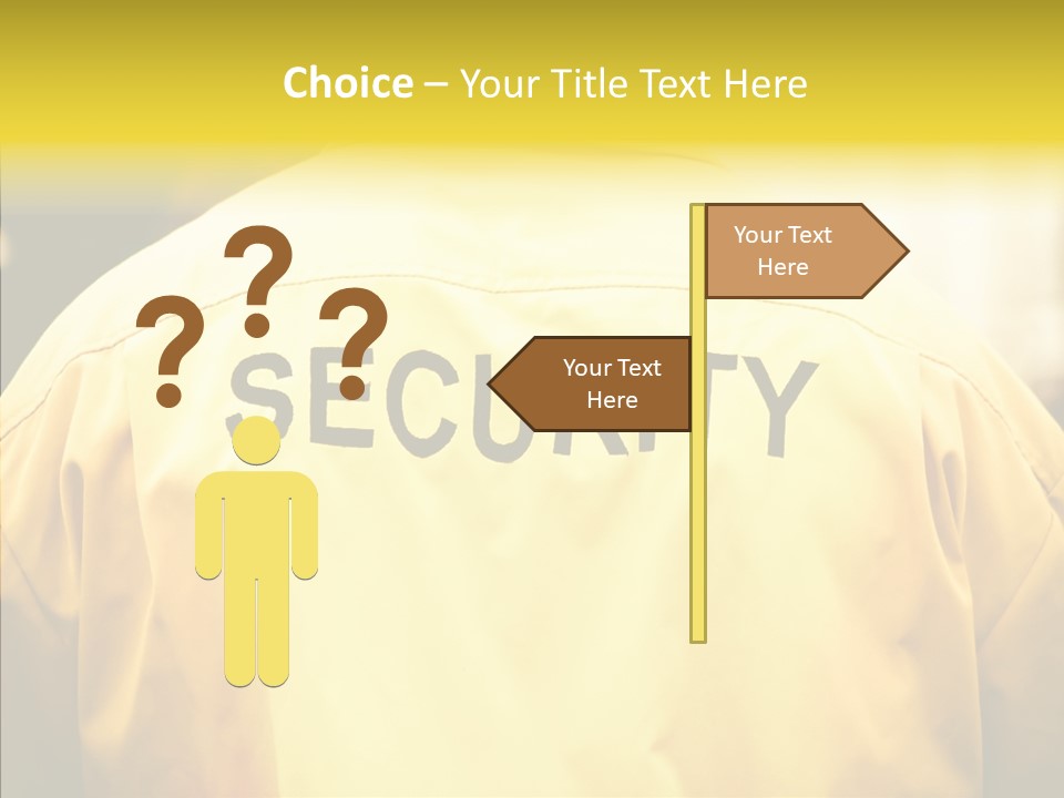 Aging White Background Elder PowerPoint Template