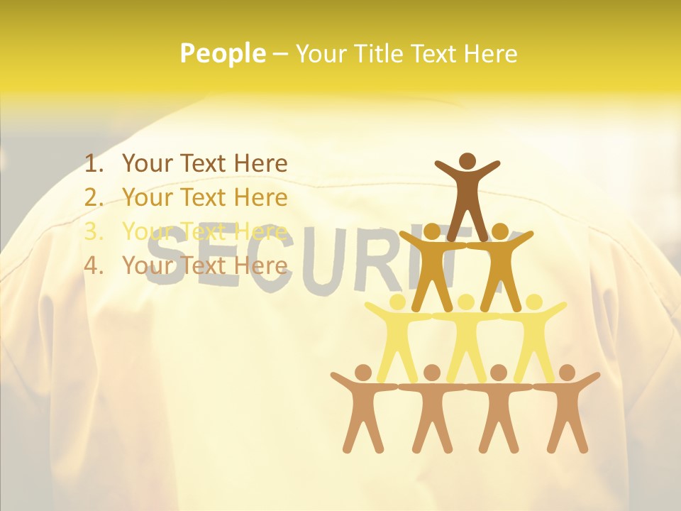 Aging White Background Elder PowerPoint Template