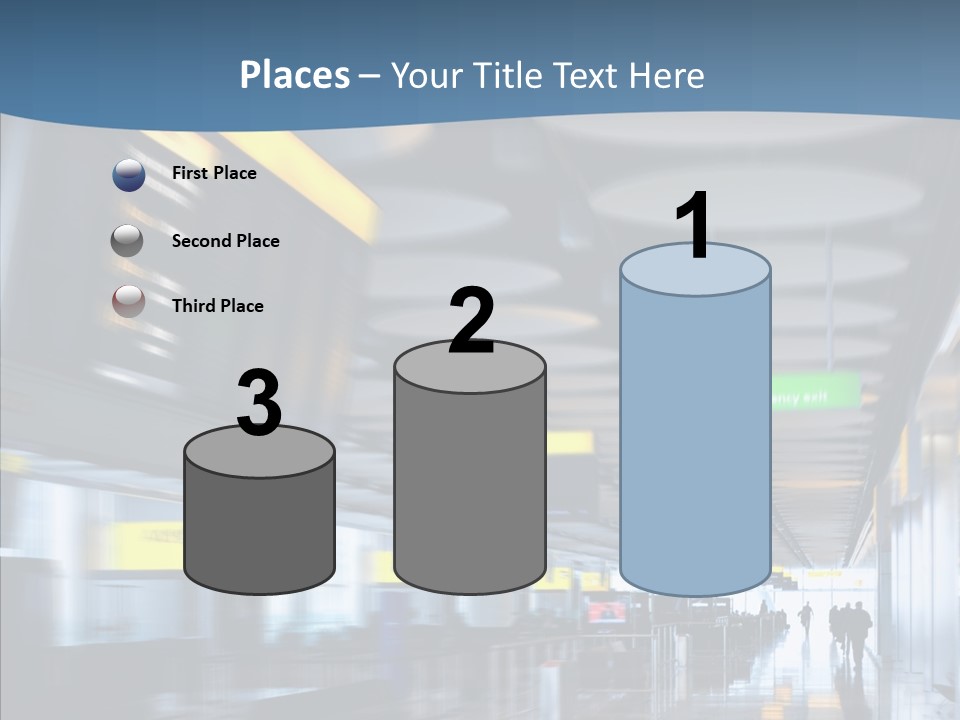 White Aging Closeup PowerPoint Template