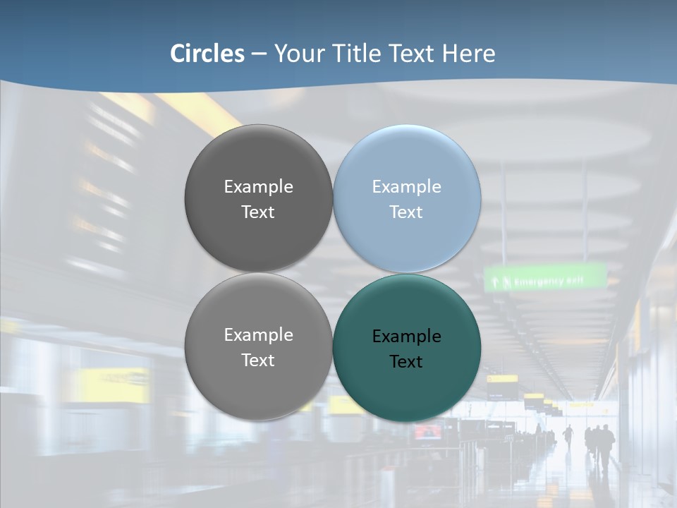 White Aging Closeup PowerPoint Template