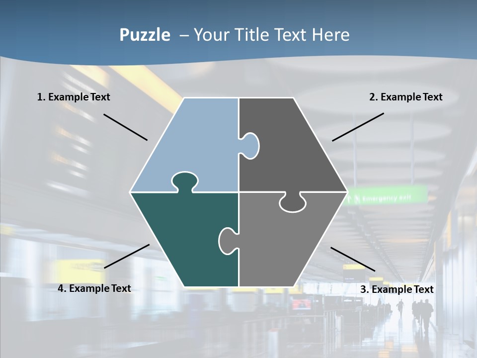 White Aging Closeup PowerPoint Template