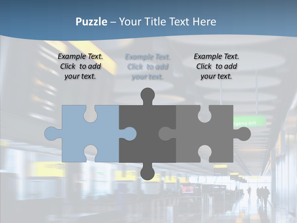 White Aging Closeup PowerPoint Template