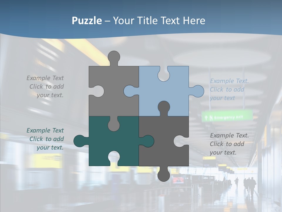 White Aging Closeup PowerPoint Template