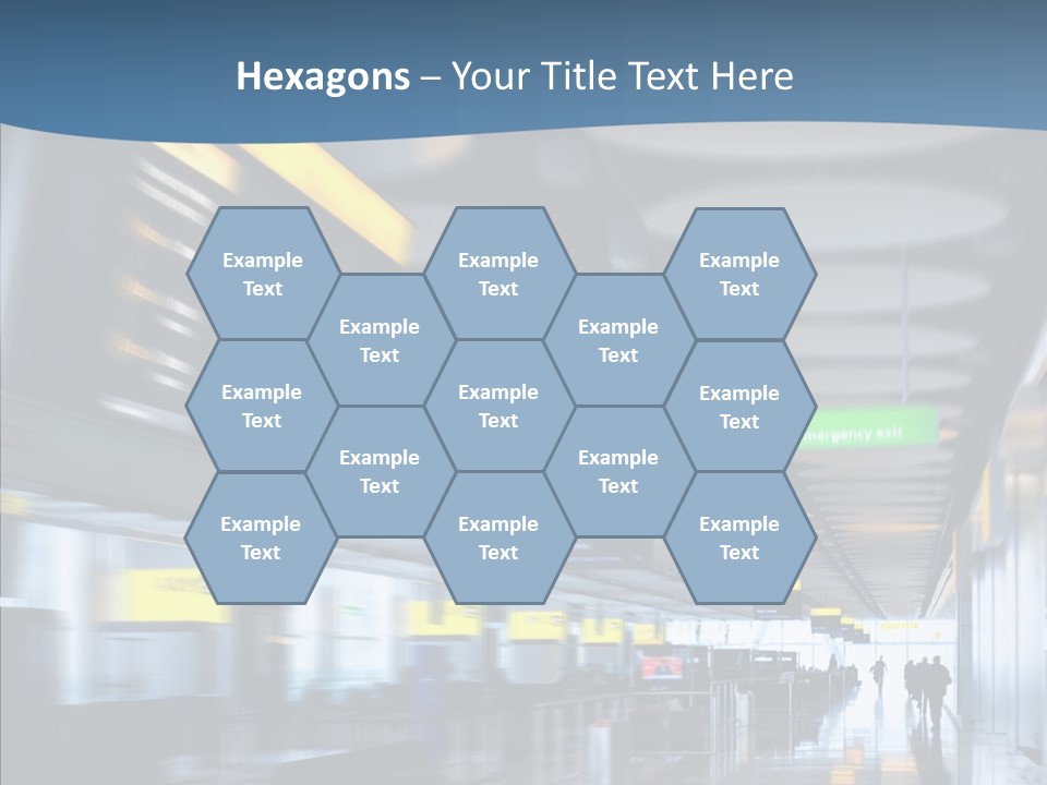 White Aging Closeup PowerPoint Template