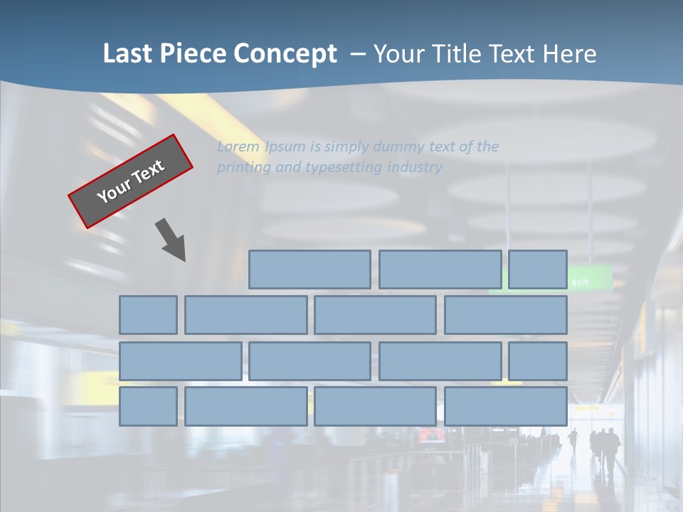 White Aging Closeup PowerPoint Template