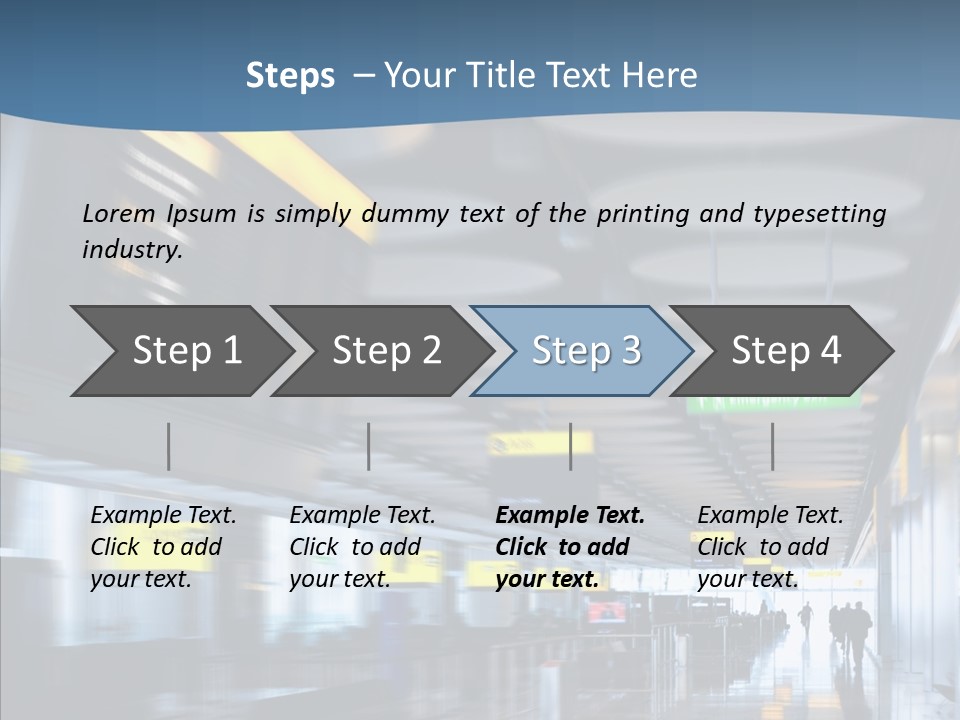 White Aging Closeup PowerPoint Template
