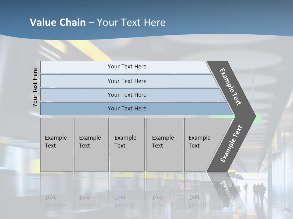 White Aging Closeup PowerPoint Template