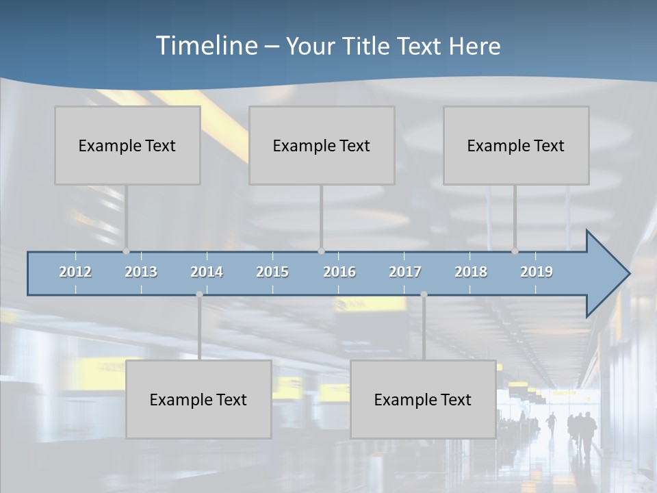 White Aging Closeup PowerPoint Template