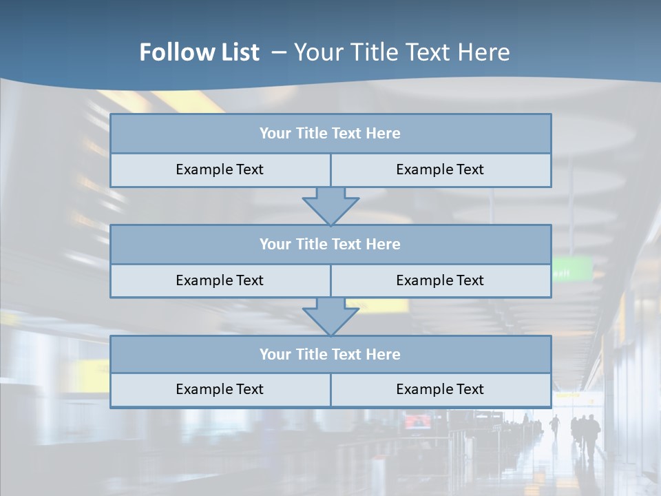 White Aging Closeup PowerPoint Template