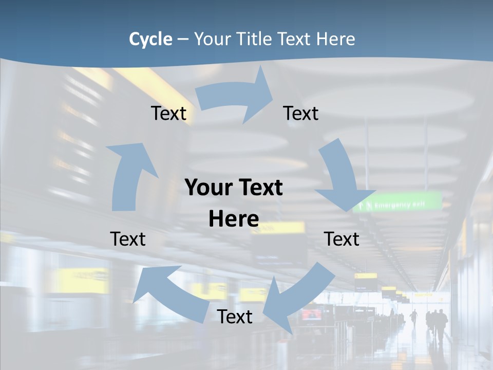 White Aging Closeup PowerPoint Template