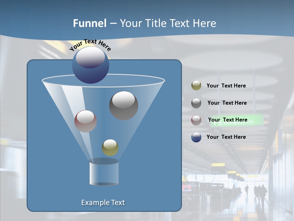 White Aging Closeup PowerPoint Template
