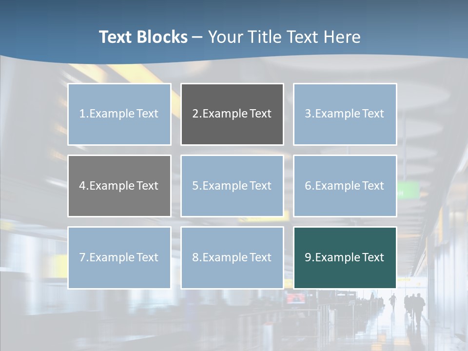 White Aging Closeup PowerPoint Template