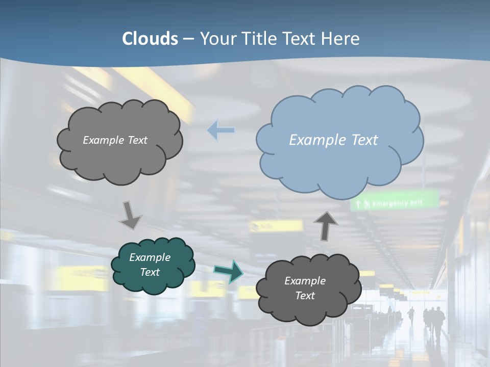 White Aging Closeup PowerPoint Template