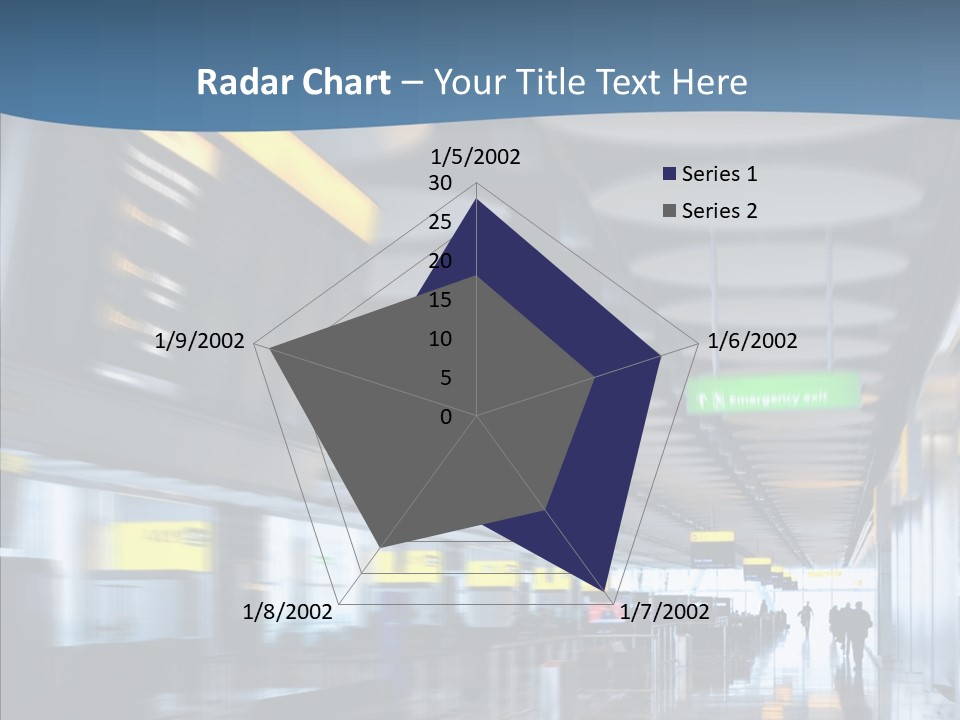 White Aging Closeup PowerPoint Template