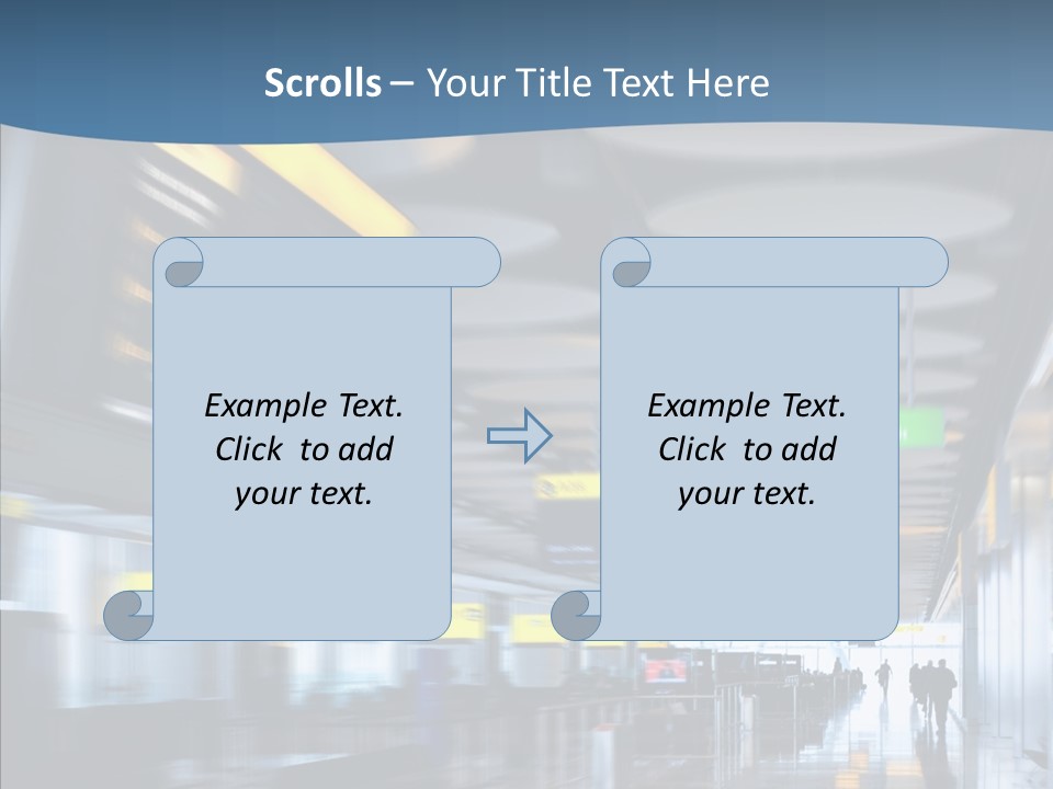 White Aging Closeup PowerPoint Template