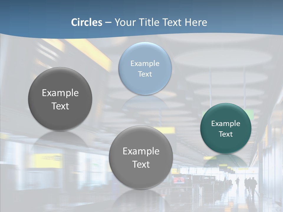 White Aging Closeup PowerPoint Template