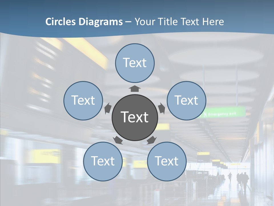 White Aging Closeup PowerPoint Template