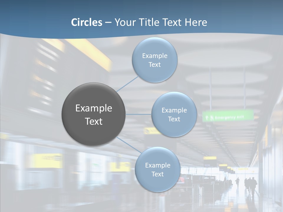 White Aging Closeup PowerPoint Template