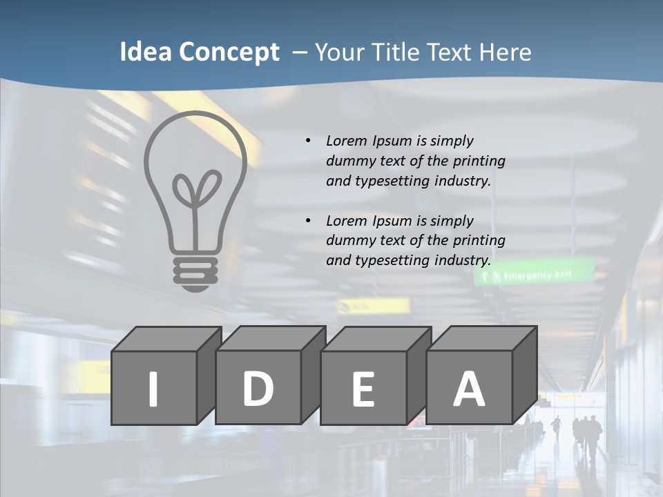 White Aging Closeup PowerPoint Template