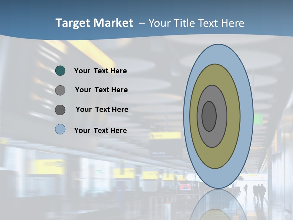 White Aging Closeup PowerPoint Template