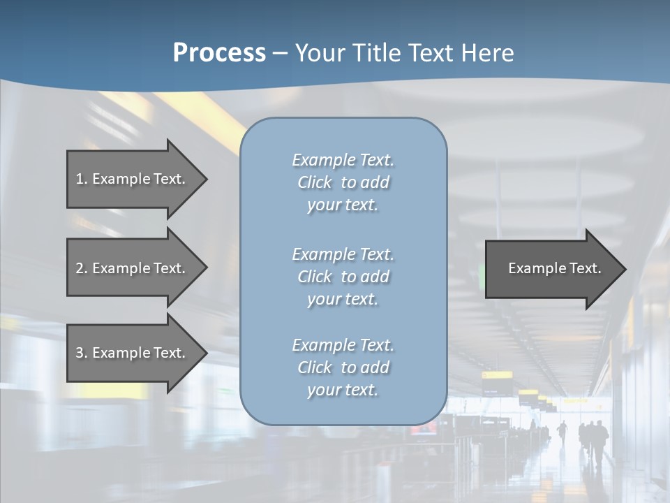 White Aging Closeup PowerPoint Template