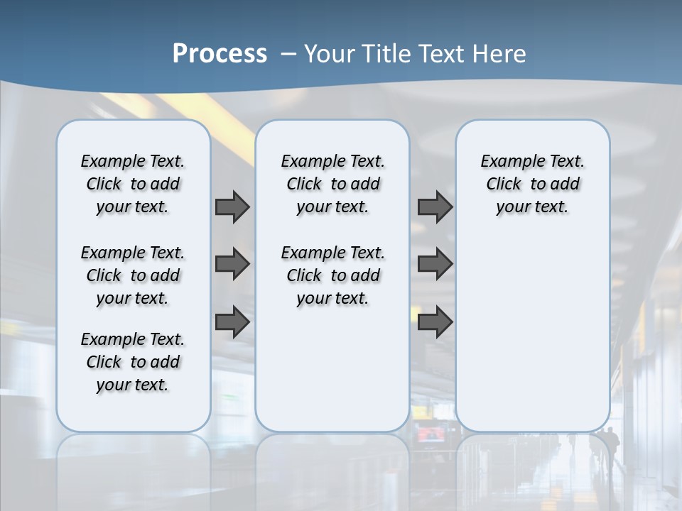 White Aging Closeup PowerPoint Template