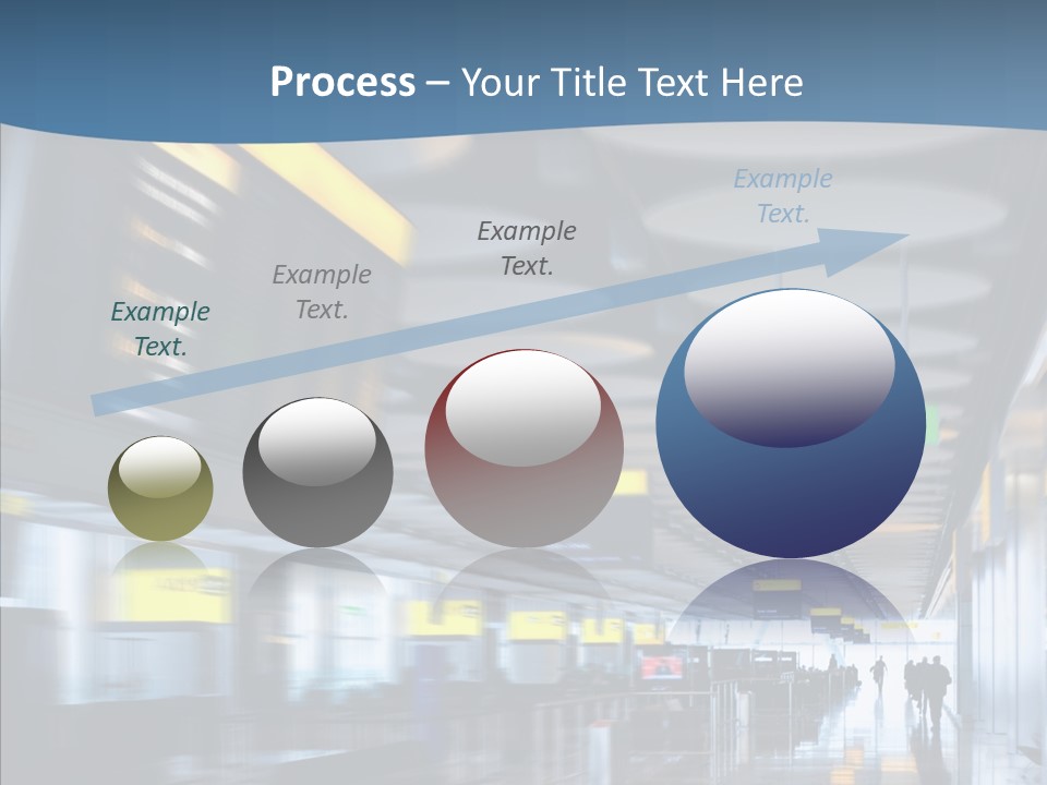 White Aging Closeup PowerPoint Template