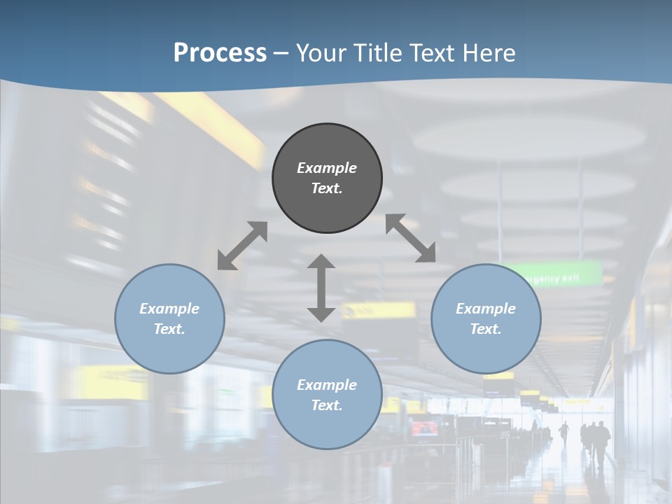 White Aging Closeup PowerPoint Template