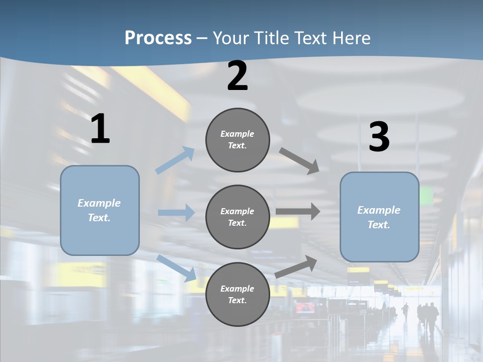 White Aging Closeup PowerPoint Template
