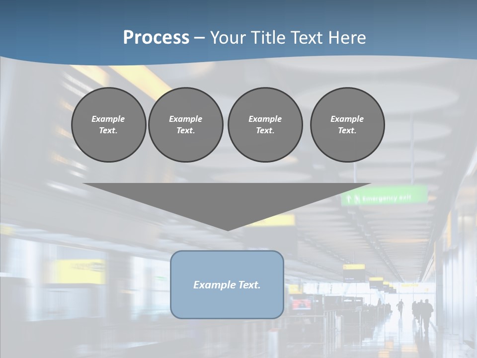 White Aging Closeup PowerPoint Template