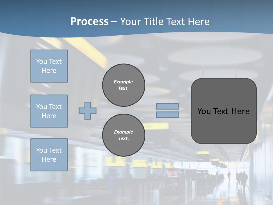 White Aging Closeup PowerPoint Template