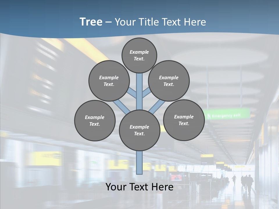 White Aging Closeup PowerPoint Template