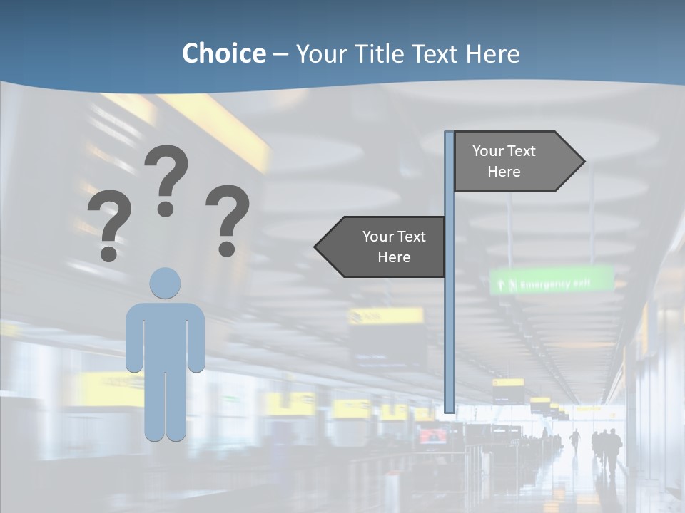 White Aging Closeup PowerPoint Template