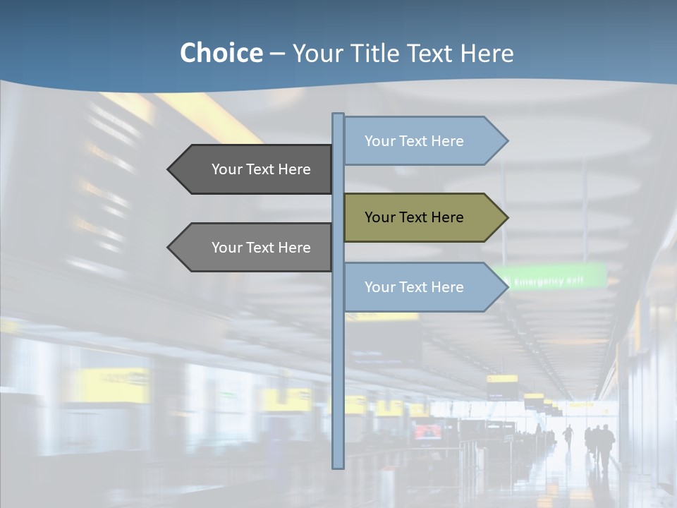 White Aging Closeup PowerPoint Template