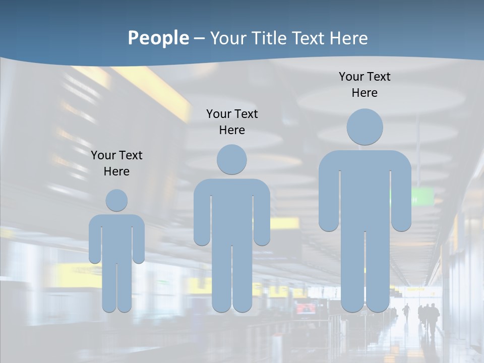 White Aging Closeup PowerPoint Template