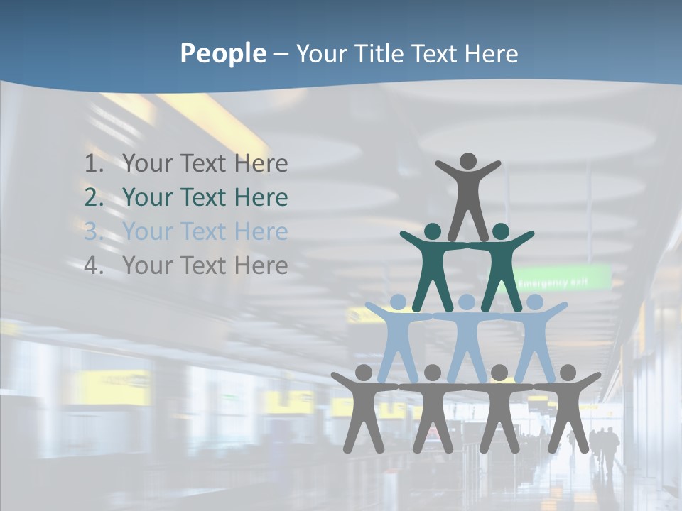 White Aging Closeup PowerPoint Template