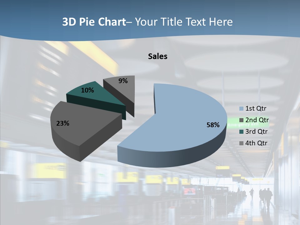 White Aging Closeup PowerPoint Template