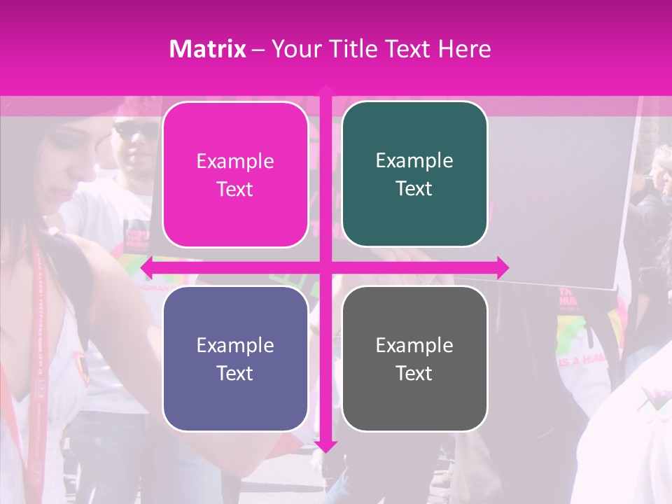 Grandmother Human Women PowerPoint Template