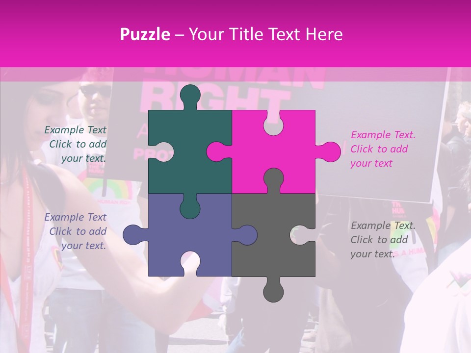 Grandmother Human Women PowerPoint Template