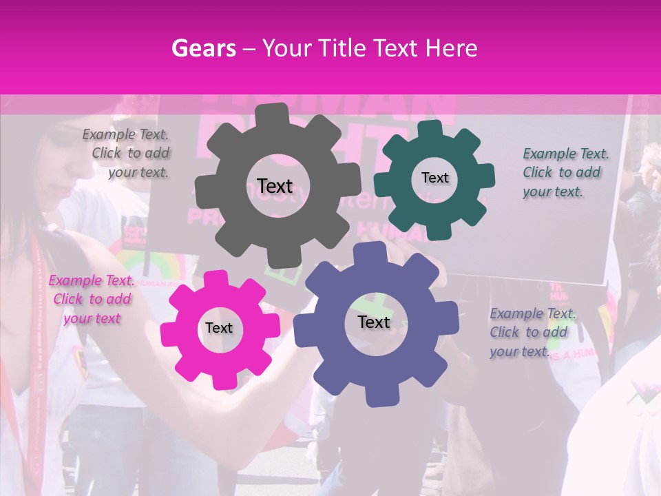 Grandmother Human Women PowerPoint Template