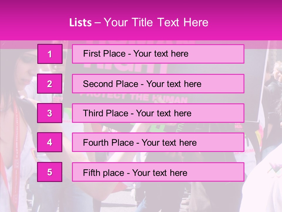 Grandmother Human Women PowerPoint Template