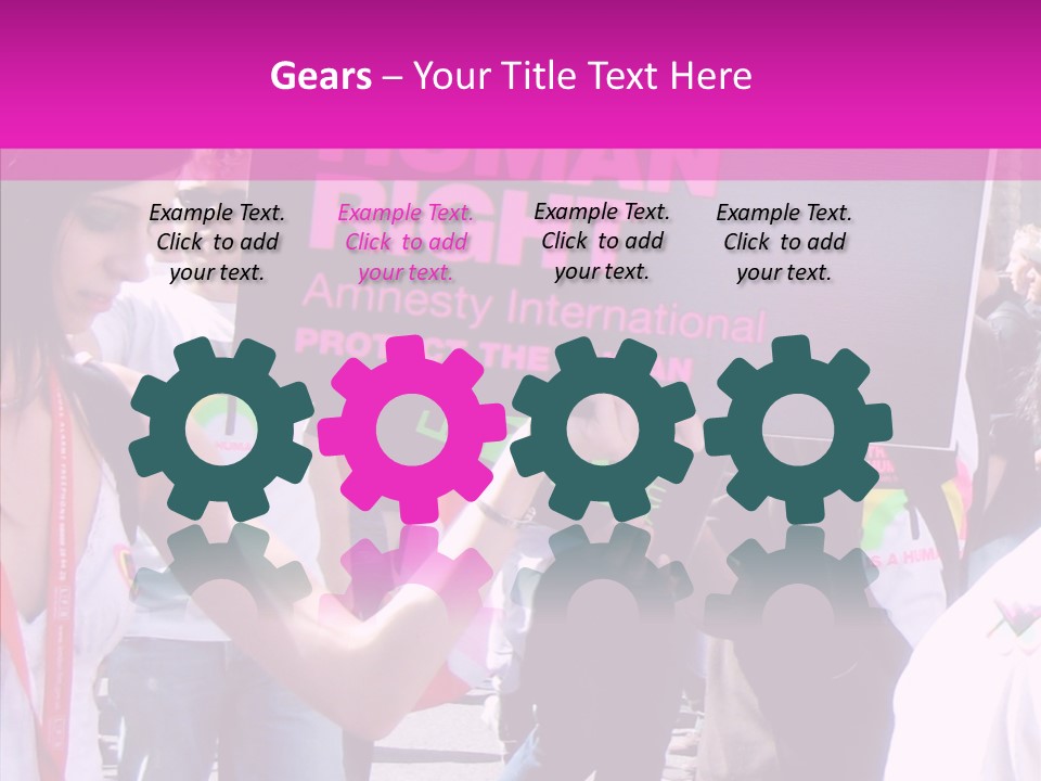 Grandmother Human Women PowerPoint Template