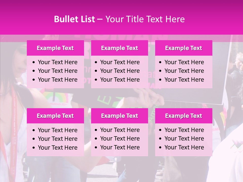 Grandmother Human Women PowerPoint Template