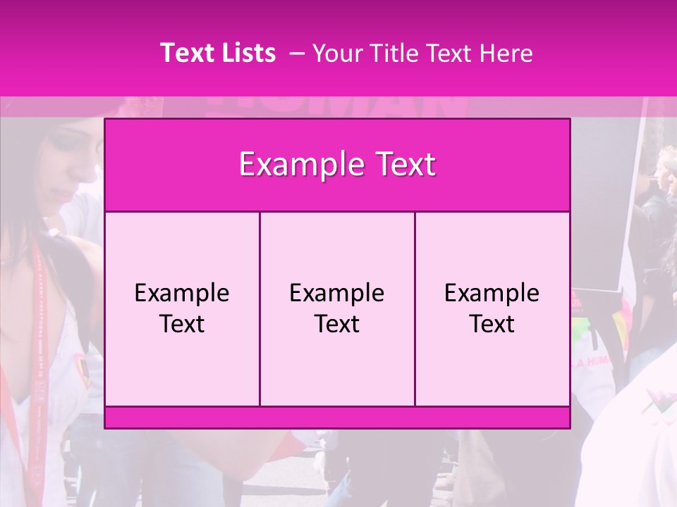 Grandmother Human Women PowerPoint Template