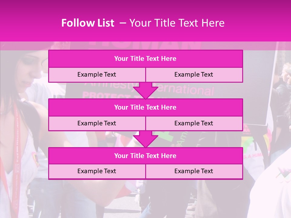 Grandmother Human Women PowerPoint Template