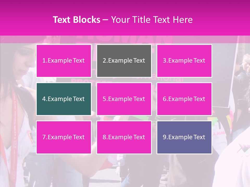 Grandmother Human Women PowerPoint Template