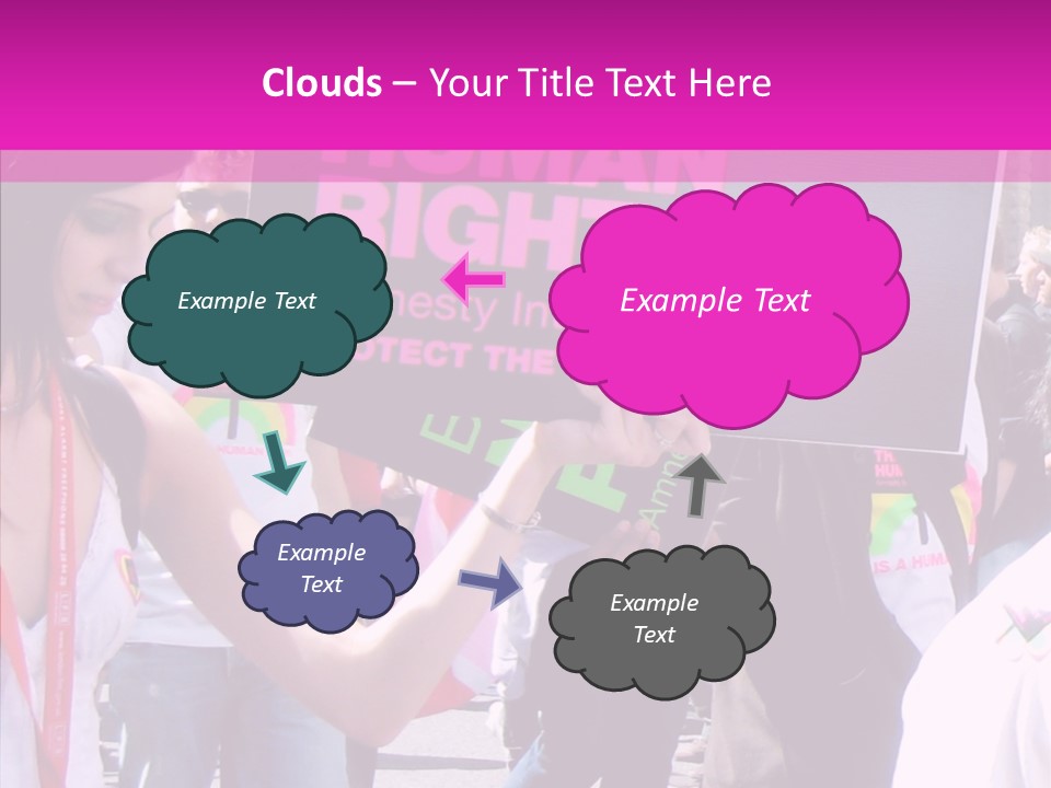 Grandmother Human Women PowerPoint Template